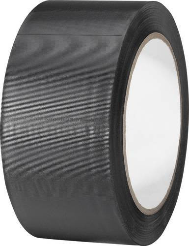 TOOLCRAFT PVC-Klebeband Schwarz Breite: 50 mm, Länge: 33 m - Bild 1