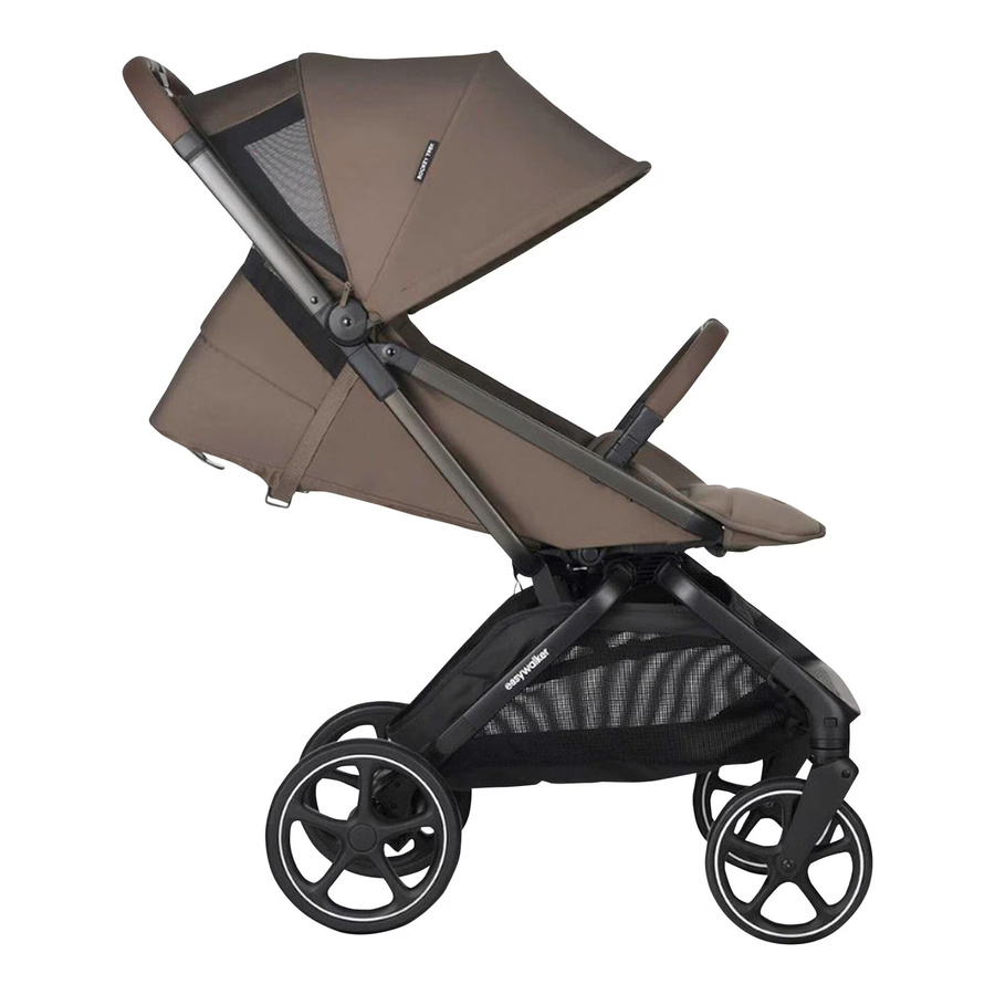 Easywalker Buggy Rockey Trek Allround Buggy in Braun mit verstellbarem Griff und Schwenkrädern - Bild 2