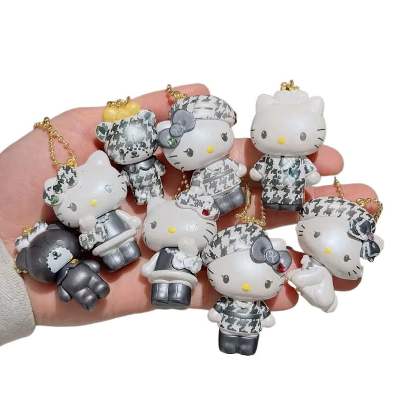 Sanrio Kt Katze Jubiläums-Limited-Edition, Blindbox-Spielzeuge, Figuren und Schlüsselanhänger, Einzelfigur - Bild 6