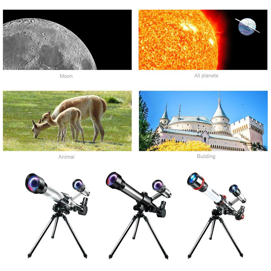 TOMTOP JMS Astronomie Teleskop rot - Bild 5