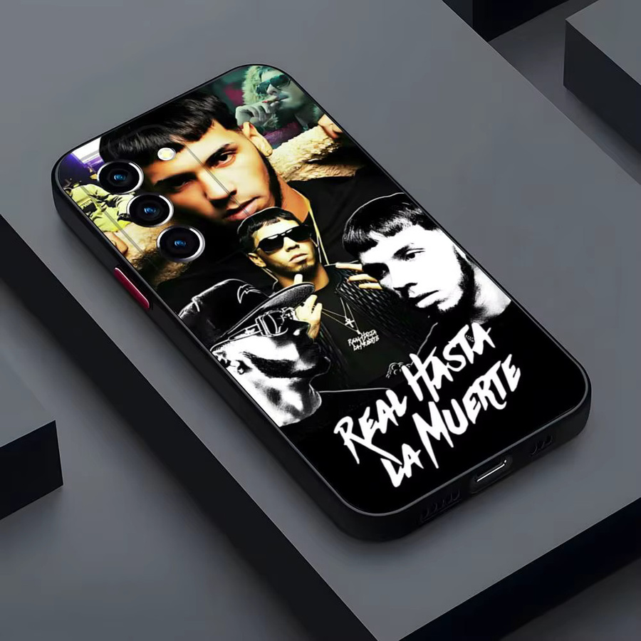 Anuel AA Rapper Handyhülle Matt Transparent für Samsung S21 S22 FE S23 S24 Plus S25 Ultra - Bild 2
