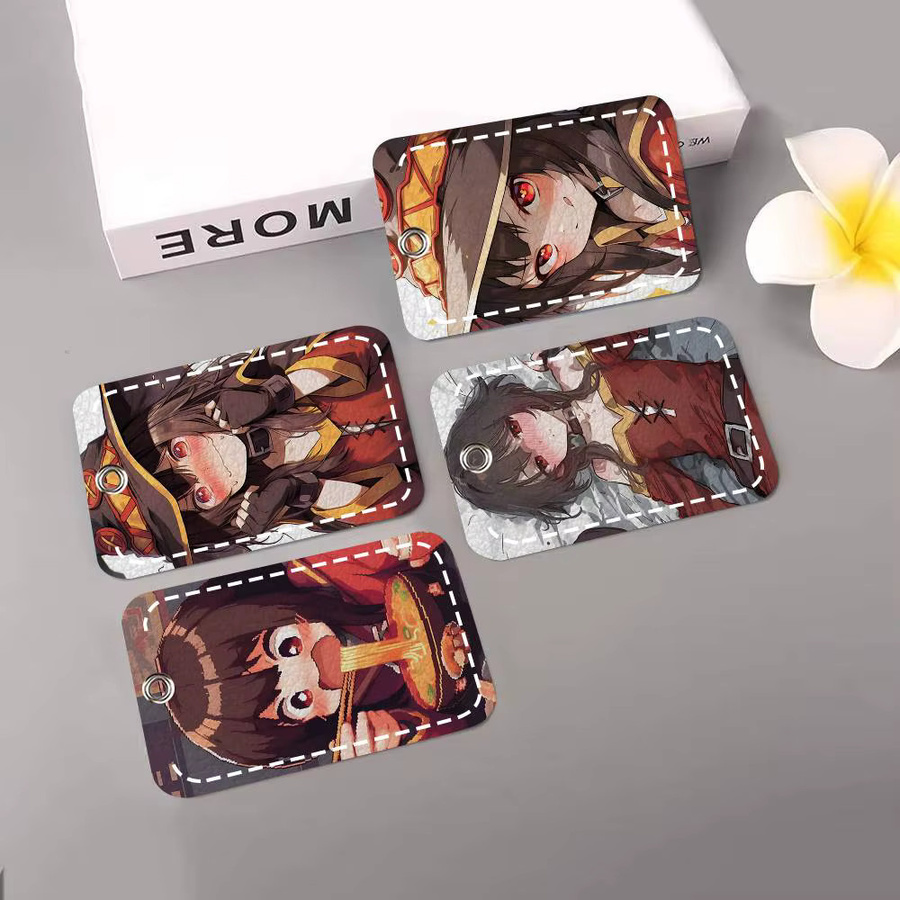 bilibili Schlüsselanhänger Megumin, Leder, Kartenetui - Bild 2