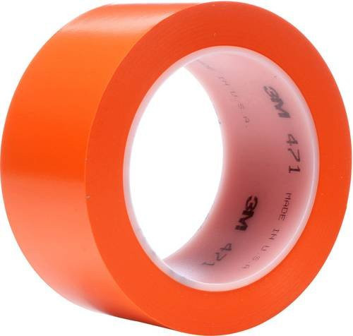 3M 471F PVC-Klebeband Orange Breite: 50 mm, Länge: 33 m - Bild 1
