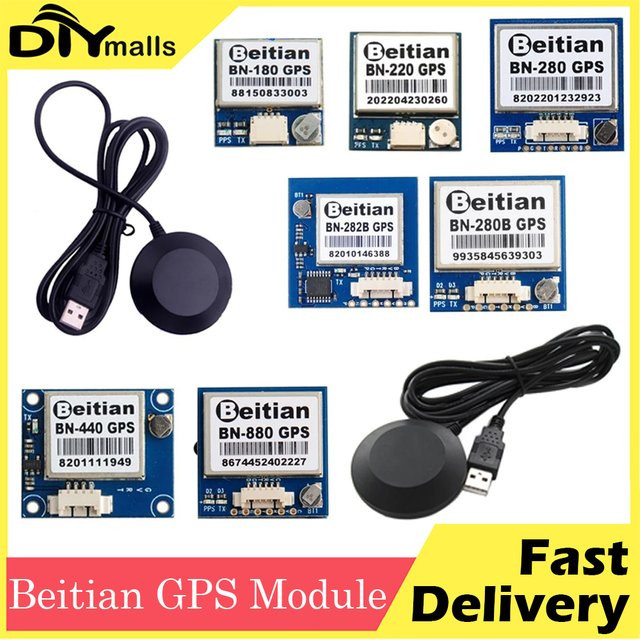 Beitian GPS-Modul mit M8-Chip und Antenne für Pixhawk Flight Controller, unterstützt GLONASS - Bild 1