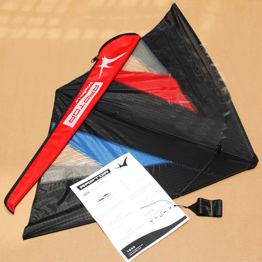 9KM Freilein Delta Single Line Kite, Indoor Ultralight Zero-G, Set / Bundle - Bild 3