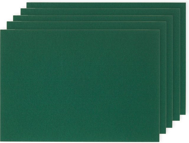 Rico Design Paper Poetry Luxury Karten A7 Dunkelgrün - Bild 1