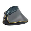 BakkerElkhuizen Vertikalmaus Fast Forward Pro für Rechtshänder in Schwarz/Grau mit 8 Tasten, Scrollrad, 5 DPI-Stufen und 3 Anschlussmöglichkeiten (USB-C und Bluetooth) - Bild 2