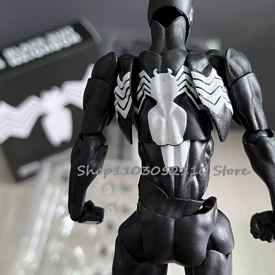 MessToys Spiderman Peter, Action Figur, Schwarz Rot, Einzelfigur - Bild 4