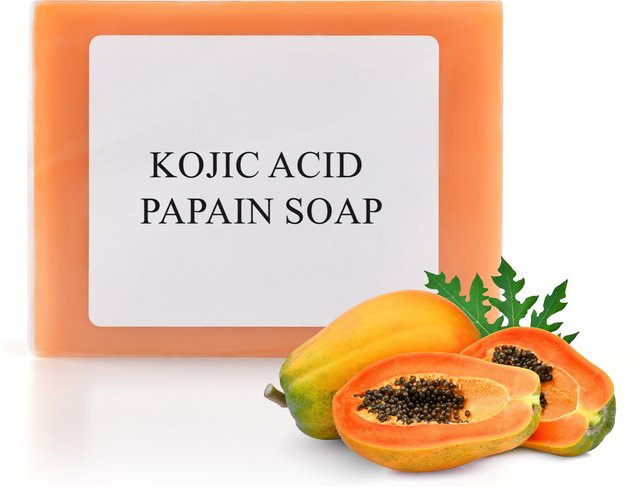EUQEE Kojisäure Papain Seife, 142 g, Unisex, Gesicht & Körper - Bild 1