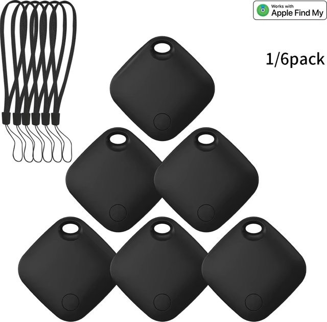 Vivilife Smart Tag MFI Fernortungsgerät für Apple Find My in Schwarz, 1er-Pack - Bild 1