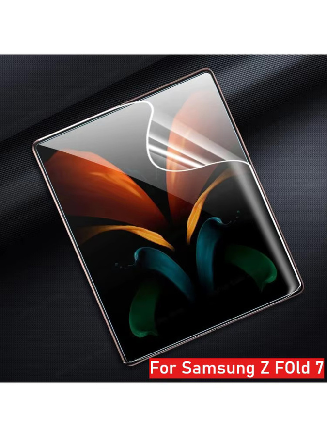 Samsung Galaxy Z Fold7 Z Fold6 Z Fold5 Z Fold4 Z Fold3 Hydrogel Schutzfolie Transparent Kratzfest Vollabdeckung - Bild 4