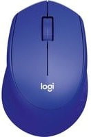 Logitech M330 Silent Plus Maus in Blau mit USB-A Anschluss - Bild 1