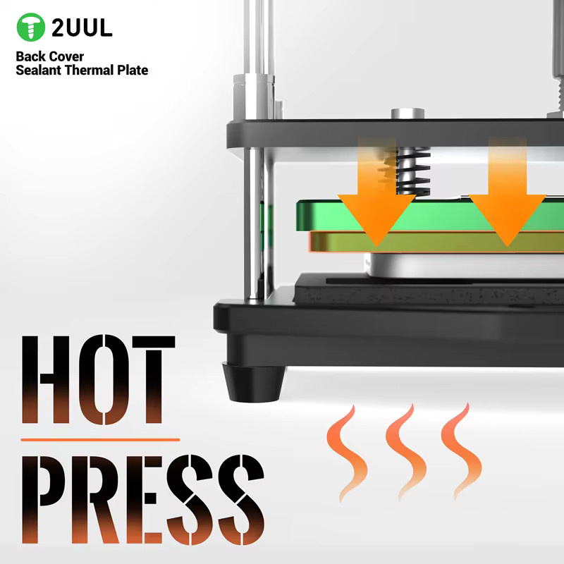 2UUL DA68 Thermoplatte für die hintere Abdeckung zur Reparatur der IP17-Serie als Heißpresswerkzeug für Wärmeleitkleber und Aushärtung - Bild 5