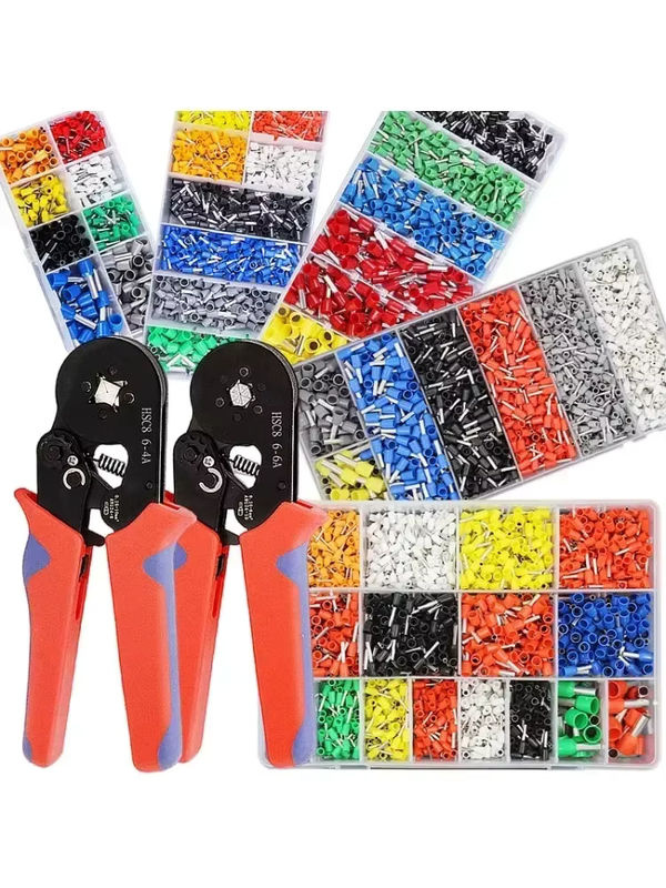 ELECAPITAL Isolierte Crimpverbinder Set in Multicolor, Langlebige Drahtverbinder und Kaltgepresste Anschlussklemmen - Bild 4