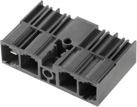 Weidmüller Stiftgehäuse-Platine BU/SU in Schwarz mit 42 Polen und einem Rastermaß von 10,16 mm - Bild 1