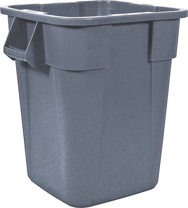 Rubbermaid Brute-Container eckig grau mit Griffen und Stapelfunktion, 151 l, B/T/H: 105,0 x 58,0 x 55,0 cm - Bild 4