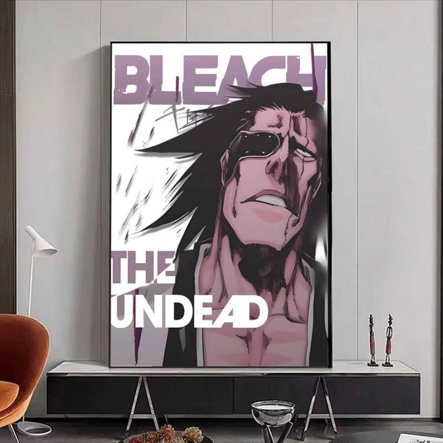 Selbstklebender Anime Poster Druck Kenpachi Zaraki Multicolour aus Papier - Bild 5