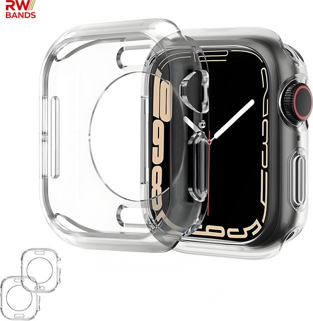 RWBANDS Abdeckung für Apple Watch, TPU, klar, Unisex - Bild 1