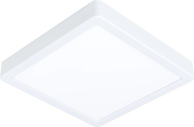 Eglo LED-Aufbauleuchte Fueva 5 Weiß, quadratisch, B/T/H: 21 x 21 x 1 cm - Bild 1