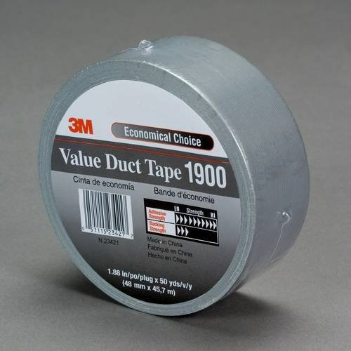 3M Gewebeklebeband Silber Breite: 50 mm, Länge: 50 m - Bild 1