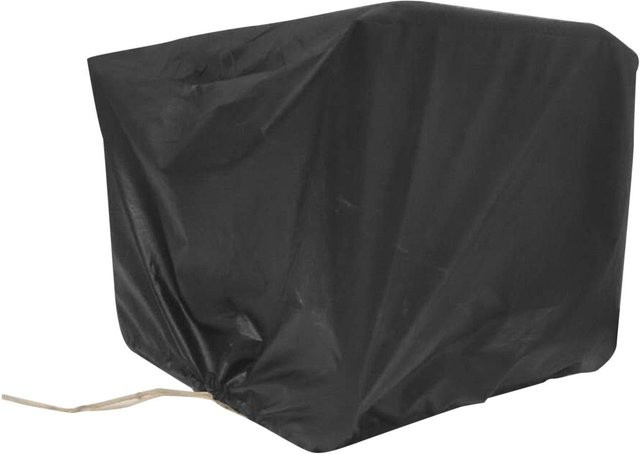 TOMTOP JMS Universelle wasserdichte Generatorabdeckung aus 600D-Polyester, wetter- und UV-beständig, für Generatoren von 5.000–10.000 Watt, Schwarz - Bild 1