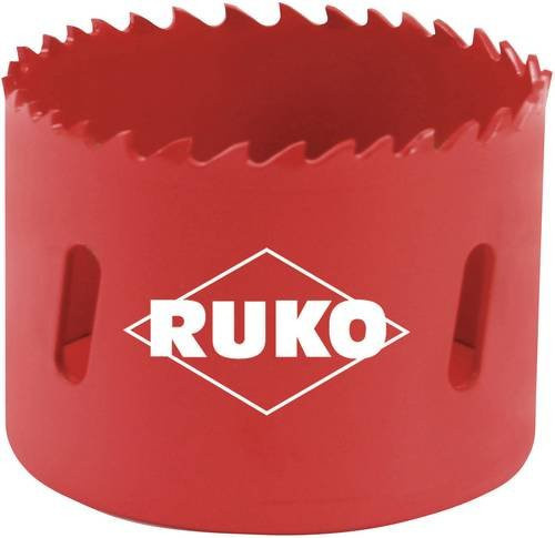RUKO Lochsäge aus HSS-Bimetall mit variabler Zahnung, Durchmesser: 160 mm, Farbe: Rot - Bild 1