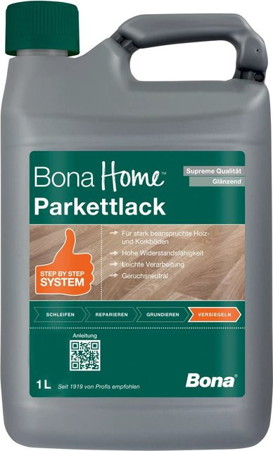 Bona Home Parkettlack Supreme glänzend transparent 1,0 l - Bild 1