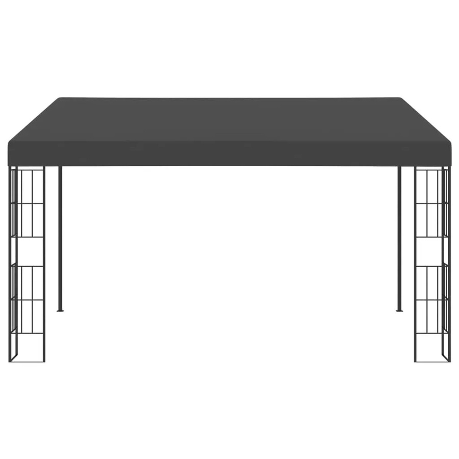 vidaXL Wand-Pavillon aus Stoff und Stahl in Anthrazit B/T: 400 x 300 cm - Bild 2