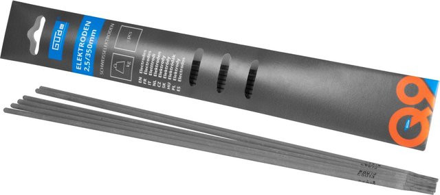 Güde Rutil Elektroden grau, Durchmesser: 2,5 mm, Länge: 350 mm, 15 Stück - Bild 1