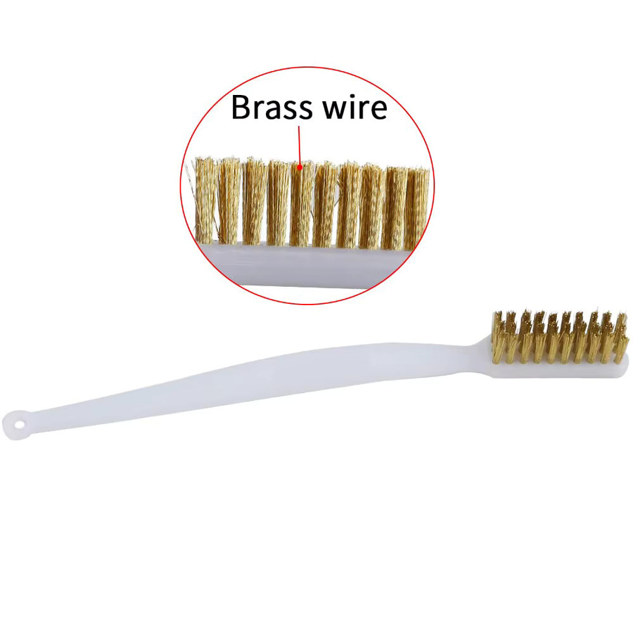 Creality 3D Drucker Reiniger Tool Kit in Gold mit Kupferdraht-Pinsel, Zahnbürste und Reinigungsnadel für FDM Drucker - Bild 2