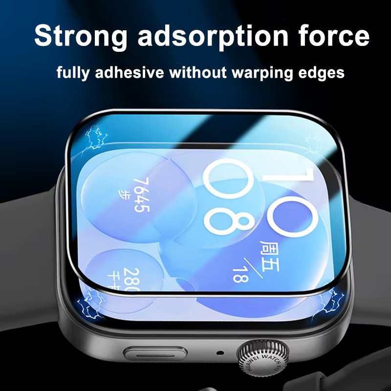 Displayschutz Huawei Watch Fit 3, 9D gehärtet, transparent - Bild 4