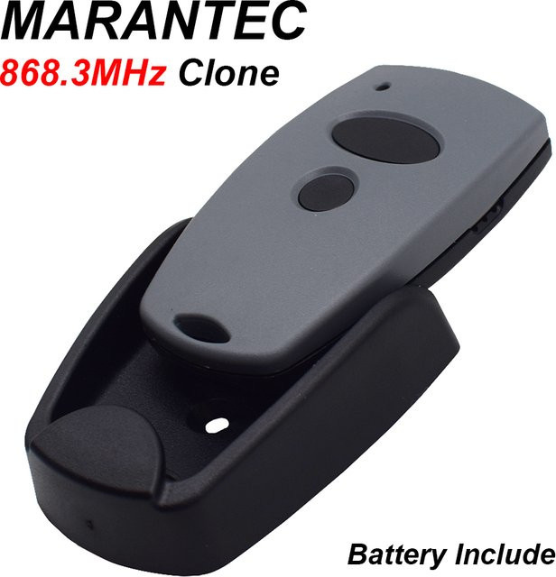 Marantec Copy Pilot Tor-Fernbedienung Digital 868,3 MHz Handsender D302 in Grau - Bild 1