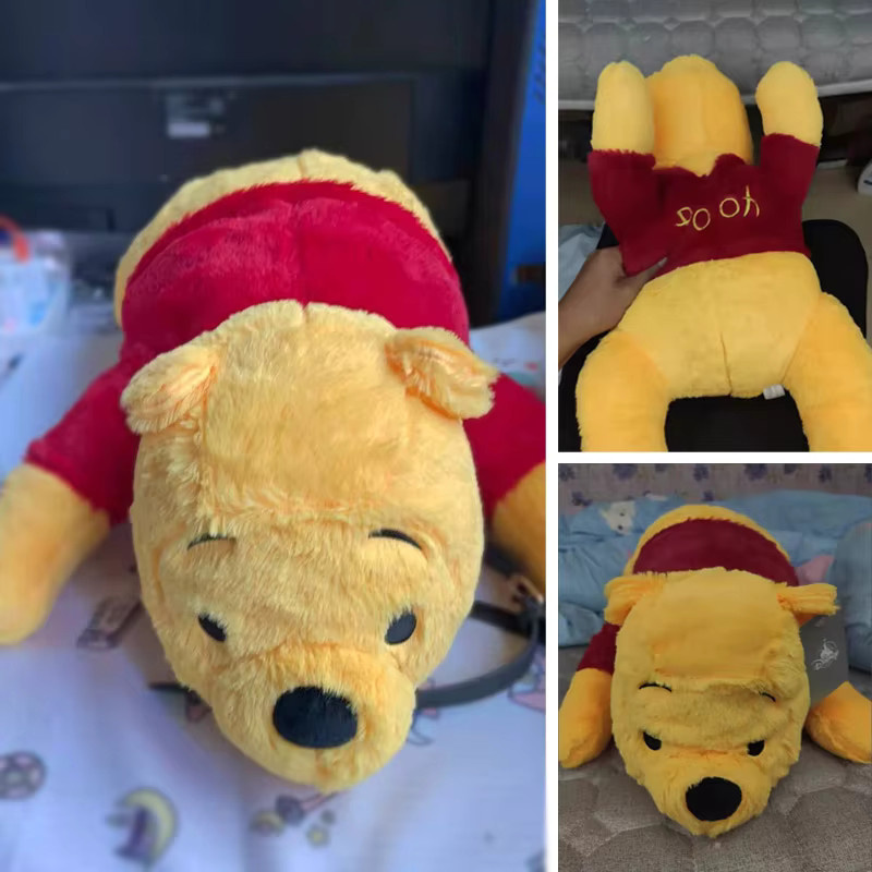 Disney Winnie Puuh Plüschtier Kissen, 55cm, Gelb - Bild 5