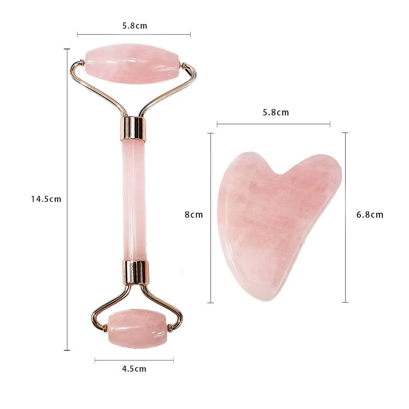 Ryantooth Gua Sha Massage Roller und Gesichtsstein, Unisex - Bild 2