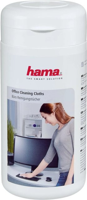 Hama Büro-Reinigungstücher Professionals, 100 Stück, Weiß - Bild 1