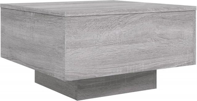 vidaXL Couchtisch modern in Grau Sonoma aus Holzwerkstoff, B/T/H: 55 x 55 x 31 cm - Bild 1