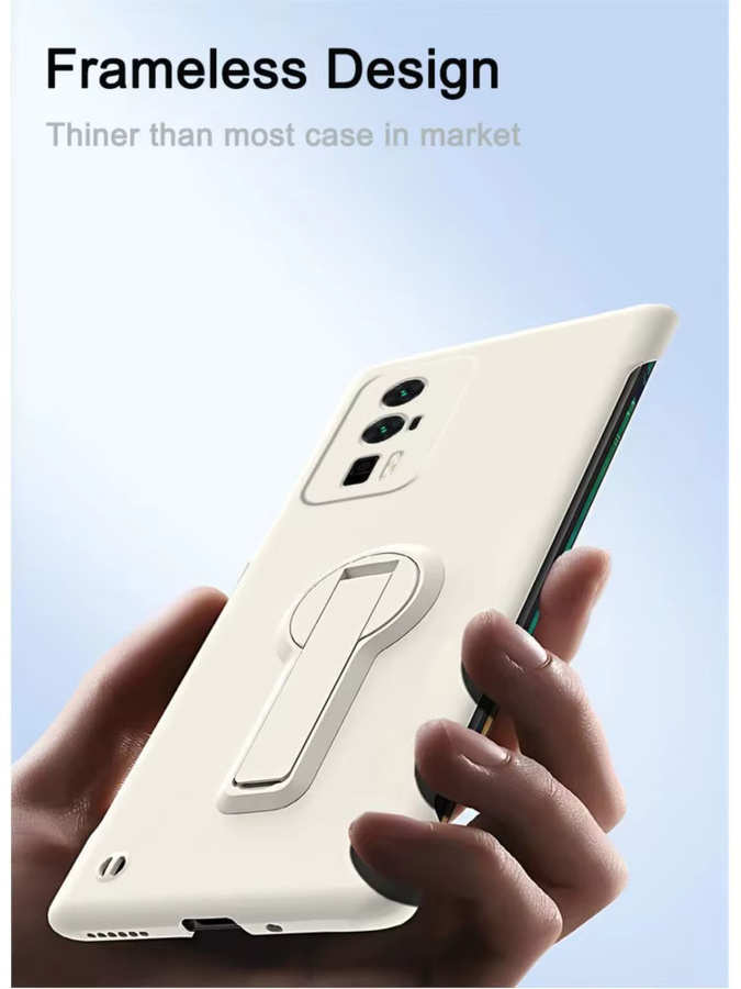 Xiaomi Handyhülle mit Drehständer und rahmenlosem Design in Purple für Redmi 12 13 14C Redmi Note 11S 11 12 13 14 Pro Plus - Bild 5