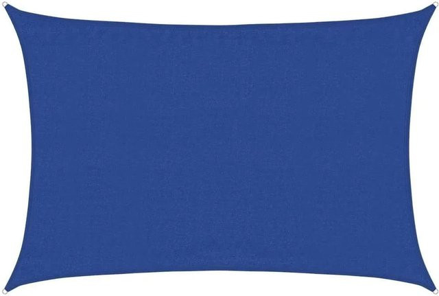 Furnicato Sonnensegel rechteckig aus HDPE in Blau, B x T: 3,5 x 5 m - Bild 1