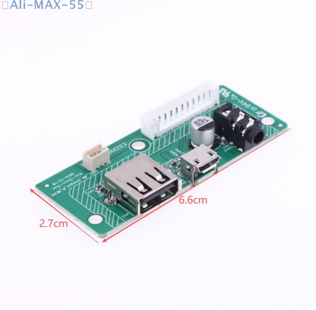 JBL Charge 3 Ersatz-Ladeanschluss und Audio-Jack Board mit Micro-USB und 3,5 mm Klinke in Grün - Bild 1