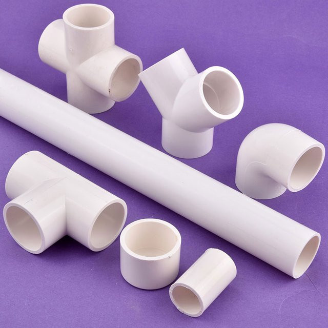 SgooHan PVC-Rohrverbinder Set in Weiß für Aquarium und Gartenbewässerung mit Winkelstück, T-Stück und Kreuzverbinder in 20-50mm - Bild 1