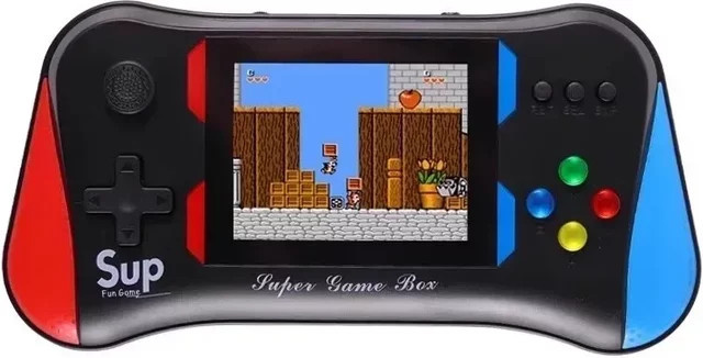 Retro Kinderspielkonsole MINI X7M Palm Game Machine mit nostalgischen Klassikern - Bild 1