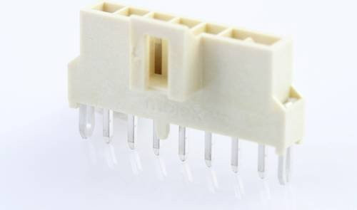 Molex Einbau-Buchsenleiste Standard in Weiß mit Goldkontakten, Rastermaß 2.50mm, 7 Polzahl, Artikelnummer 1053112307 - Bild 1