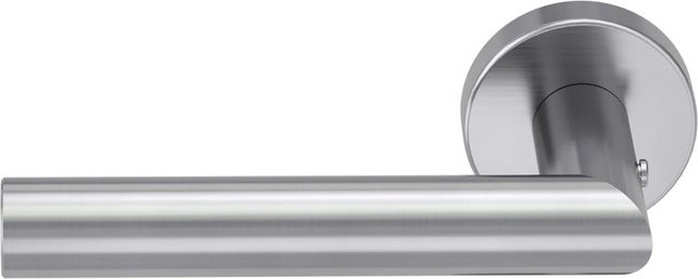 Novadoors Türgriffgarnitur Nova Mio Smart2Lock Links in Edelstahl Silber - Bild 1
