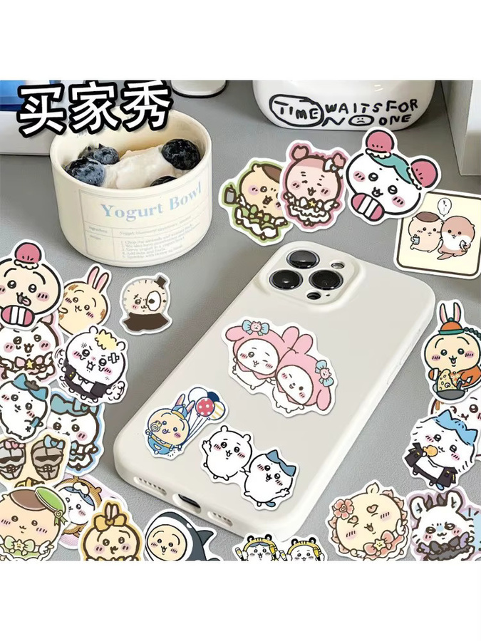 Bandai Jiyi Aufkleber Cartoon Hachiware, 100 Stück - Bild 3