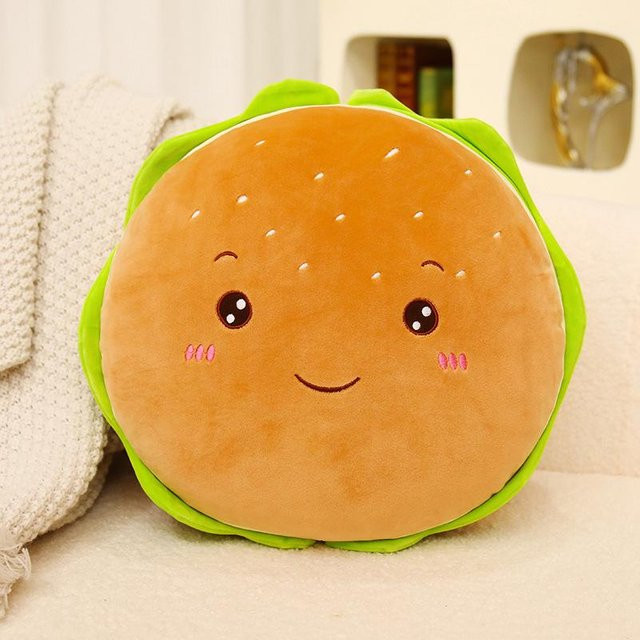 Yiran toy Urlaub Süß Cartoon Hamburg Plüschtier, Kuscheltier, 40cm - Bild 1