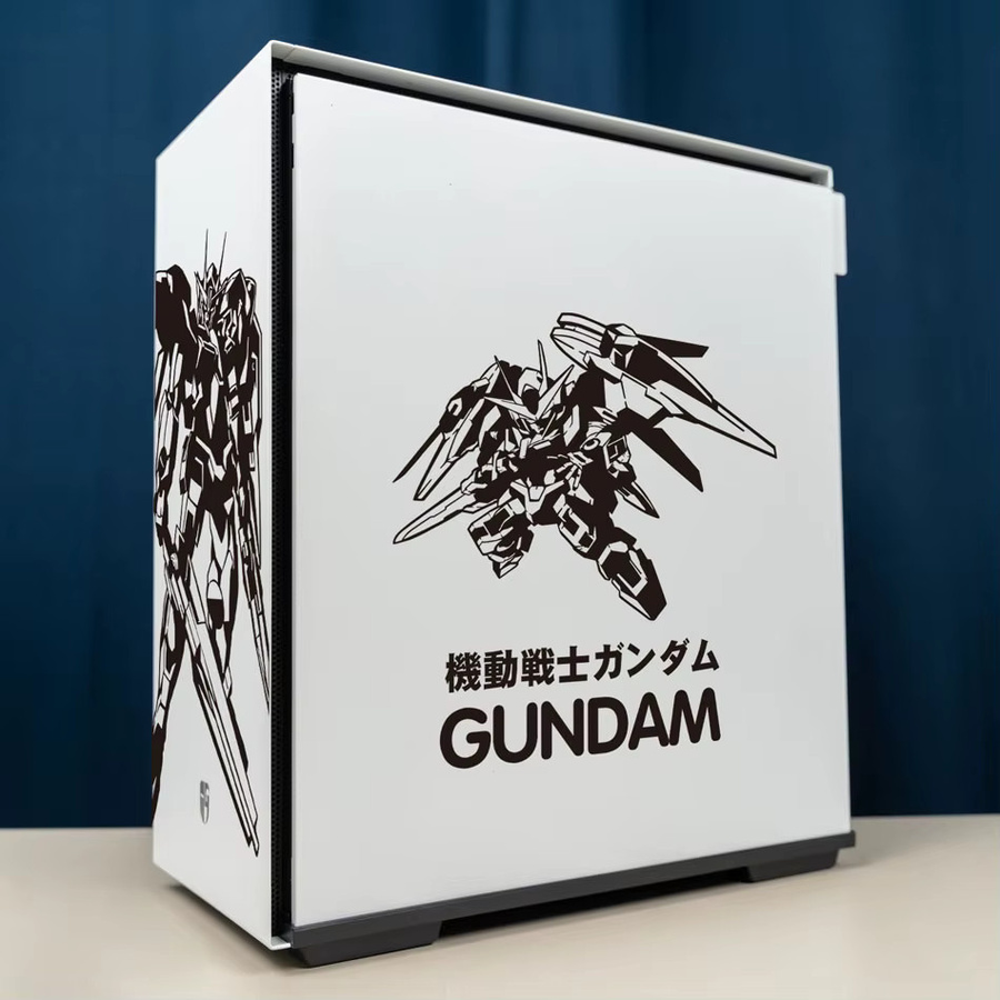 Personaliy Anime Aufkleber für PC-Gehäuse, wasserfester Cartoon Dekor Aufkleber für Computer Chassis, weiß und mehrfarbig - Bild 5