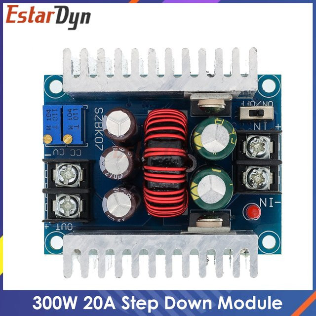 Estardyn DC-DC Buck Converter Step Down Modul 300W 20A mit Konstantstrom und Elektrolytkondensator für LED Treiber - Bild 1