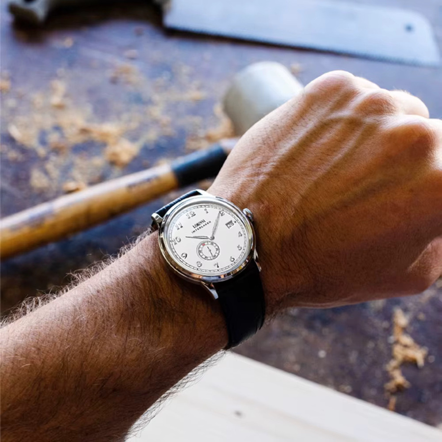 Lobinni Armbanduhr Automatik, Leder, Herren - Bild 3