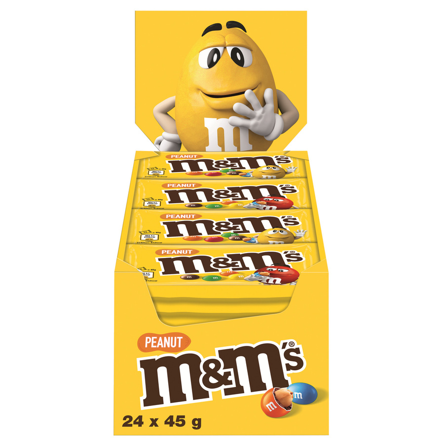M&M'S Schokolade Peanut 24 x 45 g - Bild 2