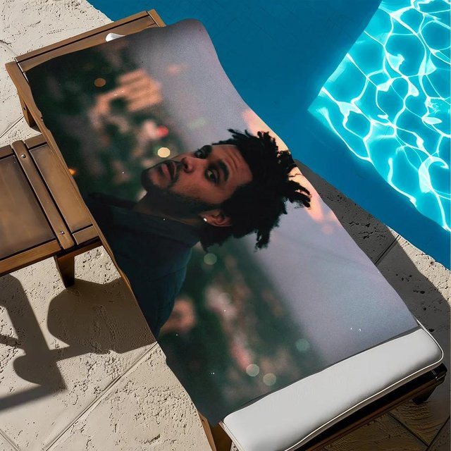 The Weeknd Sänger Handtuch von JMG Household Supplies, Mehrfarbig, B: 50 cm, T: 100 cm - Bild 1